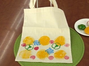 野菜スタンプバッグ